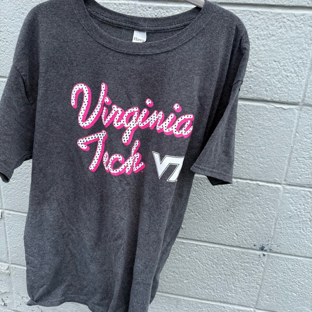 Gray Virginia Tech Short Sleeve Tee